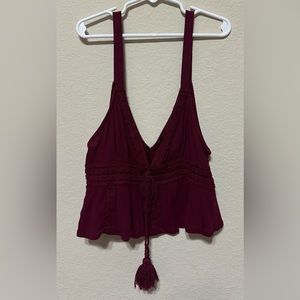 - Cute Forever 21 cropped shirt, size: S